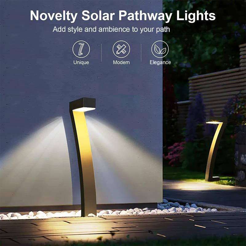 🔥Letzter Tag: 60% Rabatt! ⏰ 🏡💡Solar-Wegeleuchten IP65 Wasserdicht - 7-Form Design