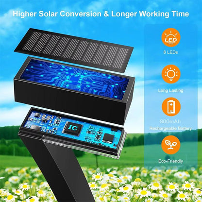 🔥Letzter Tag: 60% Rabatt! ⏰ 🏡💡Solar-Wegeleuchten IP65 Wasserdicht - 7-Form Design