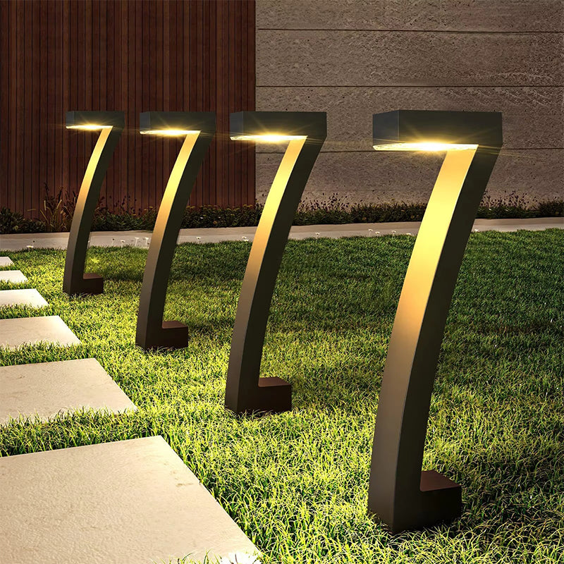 🔥Letzter Tag: 60% Rabatt! ⏰ 🏡💡Solar-Wegeleuchten IP65 Wasserdicht - 7-Form Design