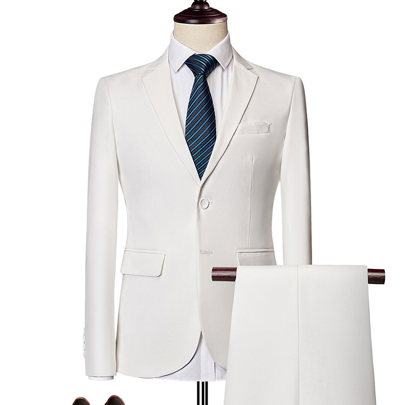 🔥-50% Aktion – Nur solange der Vorrat reicht⏳Zweiteiliges Business-Anzugset für Herren in Modern Fit