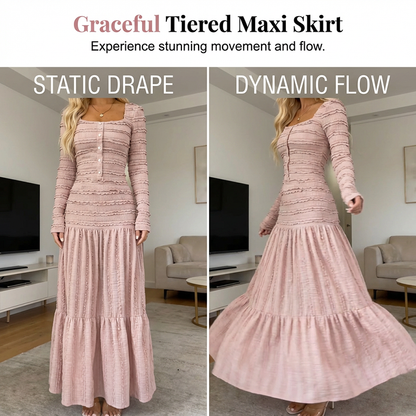 Versandkostenfrei⭐️Das „Wohlfühl-Kleid“ für Deinen Sommer.👗Luftiger Stoff, elastisches Design & die perfekte Passform – für jeden Anlass