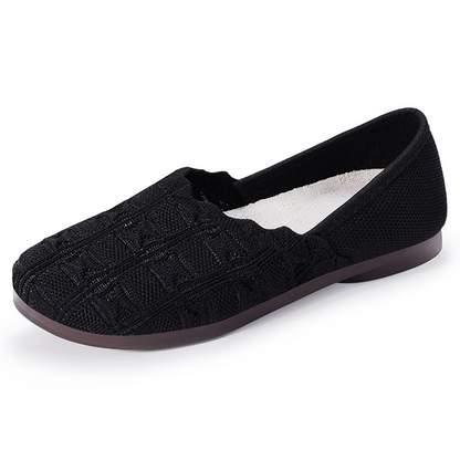 👟 50% RABATT! ✨ Atmungsaktive Strick-Freizeitschuhe für Damen – Kühler Tragekomfort, Flexible PVC-Sohle & Ideal Für Lange Spaziergänge 🚶‍♀️