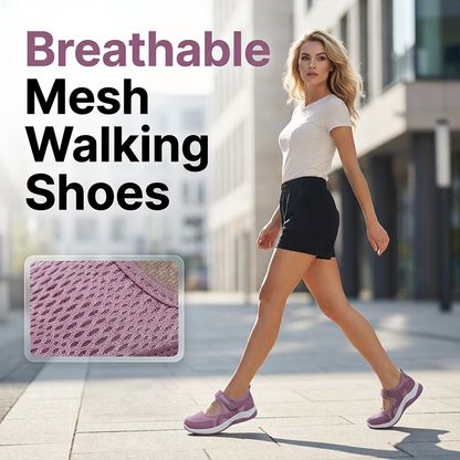 Women's Lightweight Casual Mesh Flat Shoes