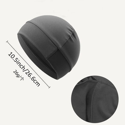 🧢 50% RABATT! 🏃‍♂️ Atmungsaktive Sport-Skullcap – Feuchtigkeitstransport, Helminlett, Ganzjahres-Schutz ☀️