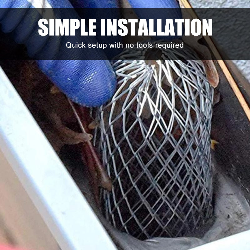 🔥 Maximaler Rabatt 🍂 Dachrinnen-Laubschutz – Hält Blätter & Schmutz fern – Reduziert Verstopfungen in Dachrinnen & Fallrohren ✨