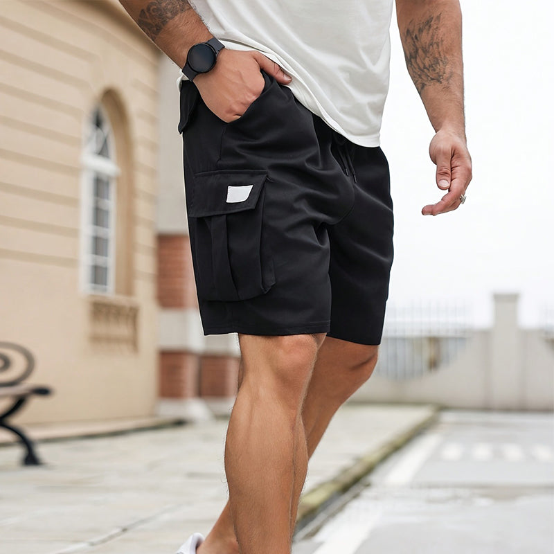 ⏰ 50 % RABATT – Nur für kurze Zeit ✨Herren Cargo Shorts in Große Größen 👖 Locker, Bequem & Mit Praktischen Taschen