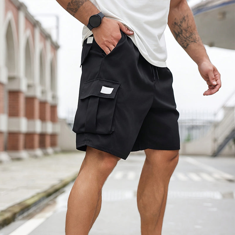 ⏰ 50 % RABATT – Nur für kurze Zeit ✨Herren Cargo Shorts in Große Größen 👖 Locker, Bequem & Mit Praktischen Taschen