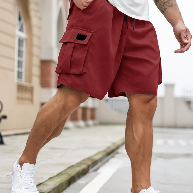 ⏰ 50 % RABATT – Nur für kurze Zeit ✨Herren Cargo Shorts in Große Größen 👖 Locker, Bequem & Mit Praktischen Taschen
