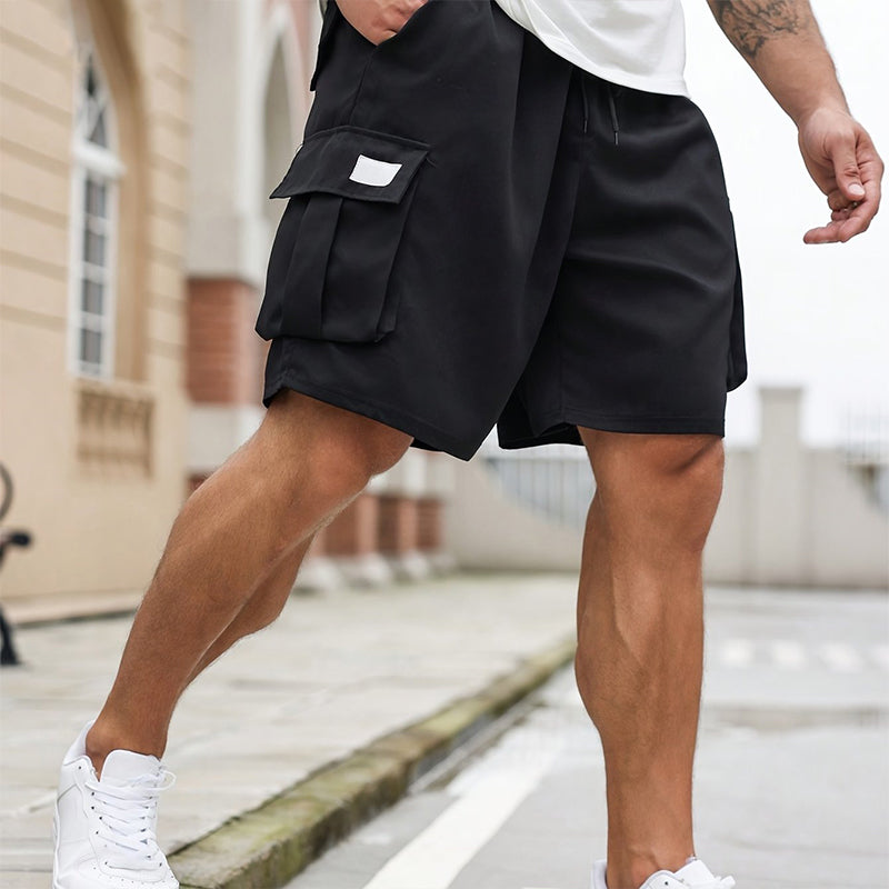 ⏰ 50 % RABATT – Nur für kurze Zeit ✨Herren Cargo Shorts in Große Größen 👖 Locker, Bequem & Mit Praktischen Taschen