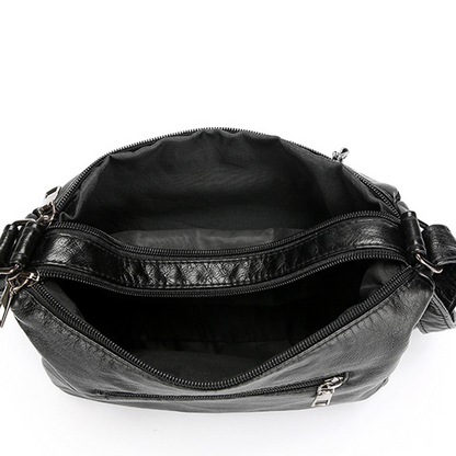 👜🔥 50% RABATT ✨ Damen Crossbody-Tasche aus weichem PU-Leder – leicht, praktisch & vielseitig für Alltag & Reisen 💼💫