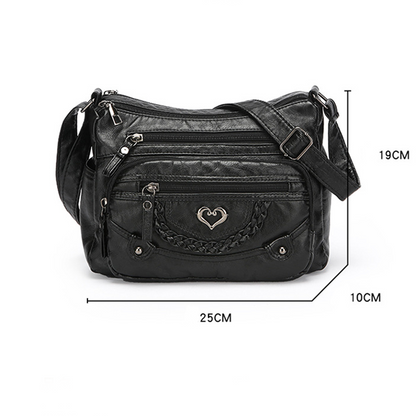 👜🔥 50% RABATT ✨ Damen Crossbody-Tasche aus weichem PU-Leder – leicht, praktisch & vielseitig für Alltag & Reisen 💼💫