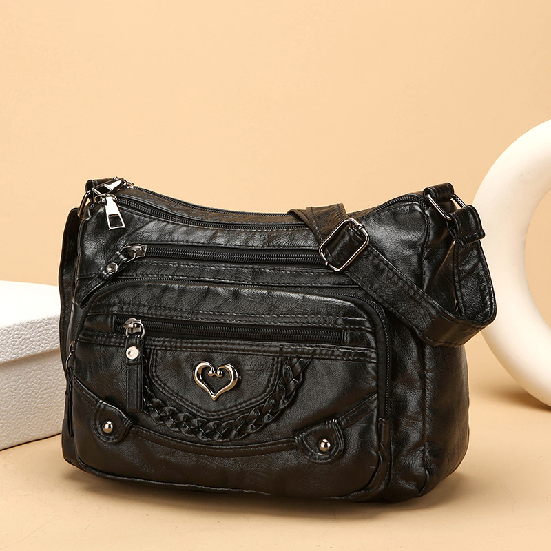 👜🔥 50% RABATT ✨ Damen Crossbody-Tasche aus weichem PU-Leder – leicht, praktisch & vielseitig für Alltag & Reisen 💼💫