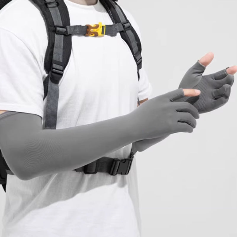 ❄️ Hochdehnbare UV-kühlende Armbänder – atmungsaktiv, kühlend & sonnenschützend ☀️
