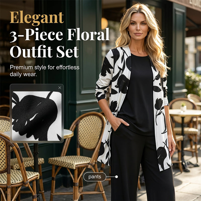 💃🔥 50% RABATT 💥 Damen 3-teiliges Outfit Set – lässig, bequem & perfekt für jeden Tag ✨