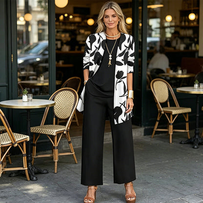 💃🔥 50% RABATT 💥 Damen 3-teiliges Outfit Set – lässig, bequem & perfekt für jeden Tag ✨