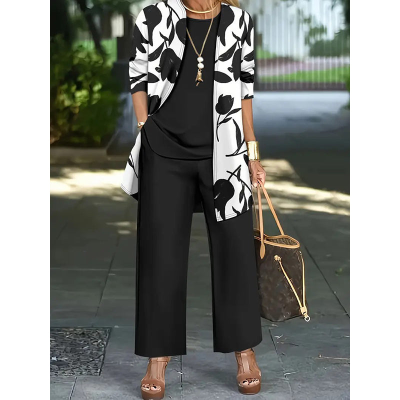 💃🔥 50% RABATT 💥 Damen 3-teiliges Outfit Set – lässig, bequem & perfekt für jeden Tag ✨