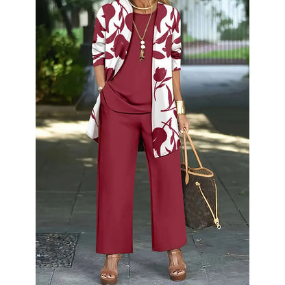 💃🔥 50% RABATT 💥 Damen 3-teiliges Outfit Set – lässig, bequem & perfekt für jeden Tag ✨
