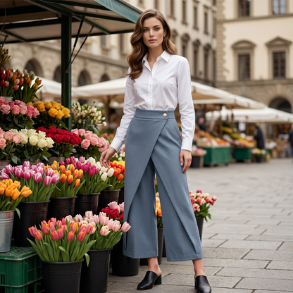 💫 SOMMER DEAL 🌈 -50% Damen Patchwork-Hose 👖 kurz, farbenfroh & stylisch ✨ Kreativer Street-Look garantiert 🔥