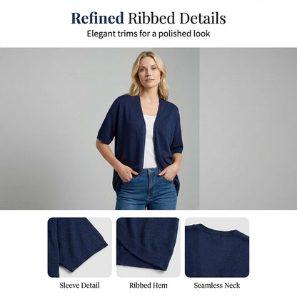 🌺Lässiger Kurzarm-Cardigan für Damen