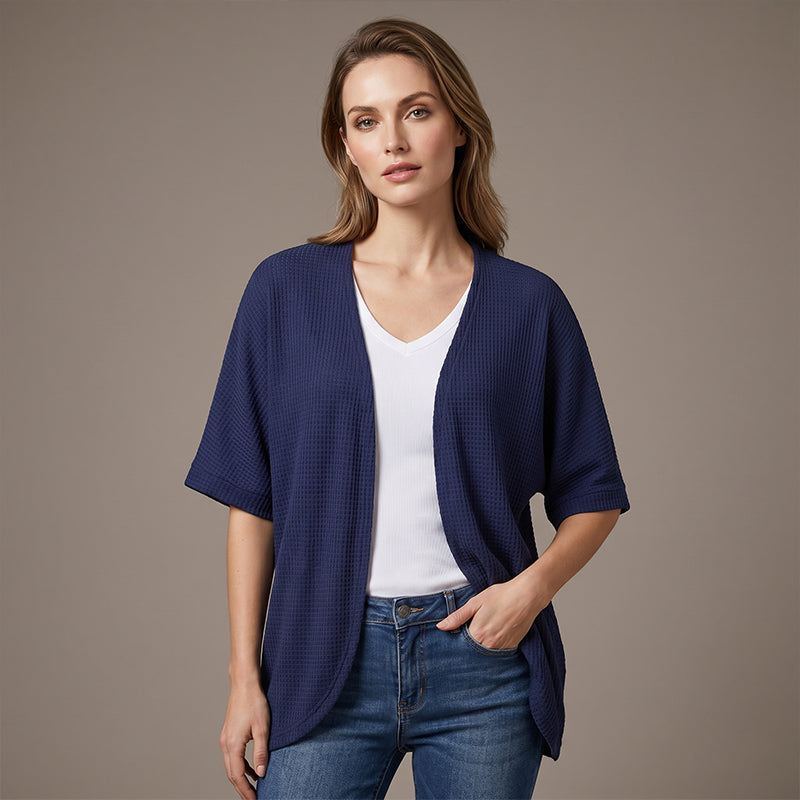 🌺Lässiger Kurzarm-Cardigan für Damen