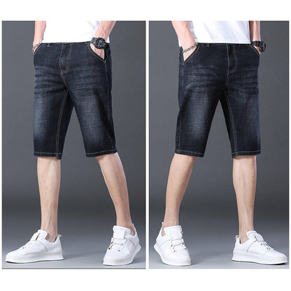 👖Dehnbare und atmungsaktive Denim-Shorts für Herren