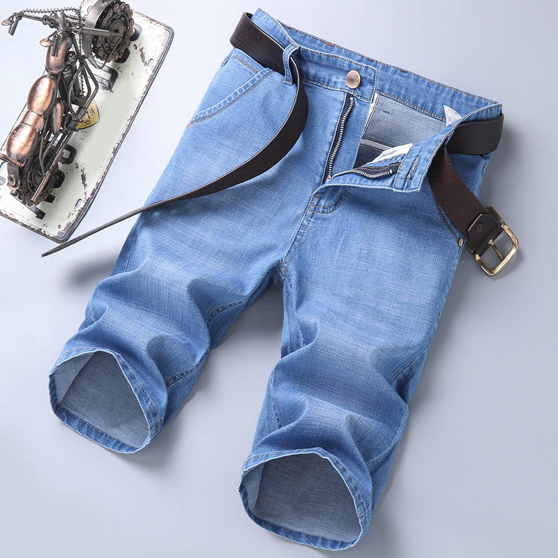 👖Dehnbare und atmungsaktive Denim-Shorts für Herren