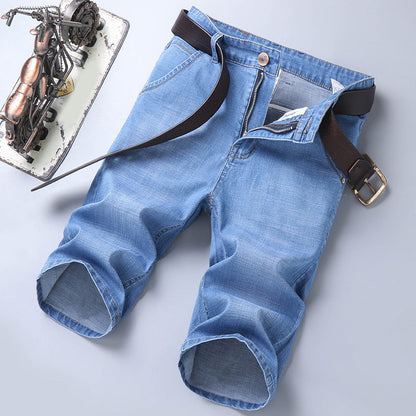 👖Dehnbare und atmungsaktive Denim-Shorts für Herren