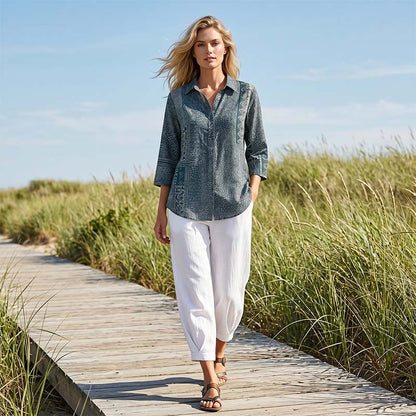 Freizeithose für Damen mit elastischem Bund