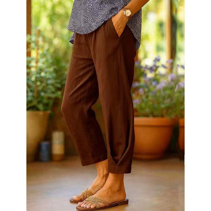 Freizeithose für Damen mit elastischem Bund