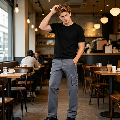 👖 50% RABATT! 🏔️ Outdoor-Arbeits- und Wanderhose für Herren – Robustes Ripstop-Material, verstärkte Knie & viele Taschen – perfekt für Arbeit, Wandern oder anspruchsvolle Aktivitäten im Freien 🔥