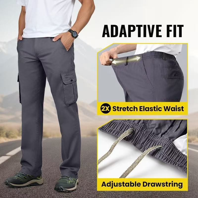 👖 50% RABATT! 🏔️ Outdoor-Arbeits- und Wanderhose für Herren – Robustes Ripstop-Material, verstärkte Knie & viele Taschen – perfekt für Arbeit, Wandern oder anspruchsvolle Aktivitäten im Freien 🔥