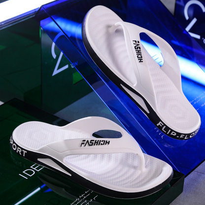 ☁️ Wie auf Wolken laufen: Flip-Flops mit dicker, stoßdämpfender Sohle – Maximaler Komfort für den ganzen Tag