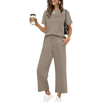 🌍 Bestseller im Netz! 🛋️ 2-teiliges Loungewear-Set für Damen – weich, bequem & perfekt für entspannte Tage zu Hause