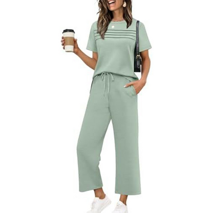 🌍 Bestseller im Netz! 🛋️ 2-teiliges Loungewear-Set für Damen – weich, bequem & perfekt für entspannte Tage zu Hause