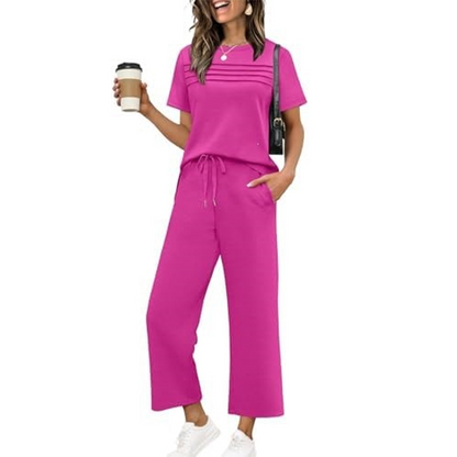 🌍 Bestseller im Netz! 🛋️ 2-teiliges Loungewear-Set für Damen – weich, bequem & perfekt für entspannte Tage zu Hause