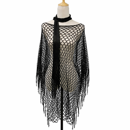 🏆 Last Day Special Price ! 💐Summer Metallic Crochet Cover-Up – Lightweight, Flowy & Effortlessly Stylish summer outfit