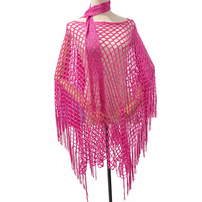 🏆 Last Day Special Price ! 💐Summer Metallic Crochet Cover-Up – Lightweight, Flowy & Effortlessly Stylish summer outfit