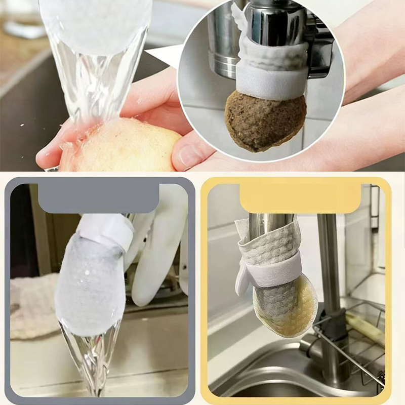 ⏰60% RABATT⚡Über 50.000 VERKAUFT!💥Spritzschutz-Küchenarmatur-Baumwollfilter zur Entfernung von Ablagerungen und Rost