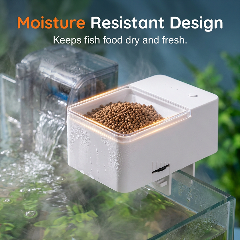 🐟⏱️ Automatischer Fischfutterspender mit Timer – präzise Portionen, Urlaubs-Fütterung, jetzt −50%