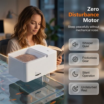 🐟⏱️ Automatischer Fischfutterspender mit Timer – präzise Portionen, Urlaubs-Fütterung, jetzt −50%