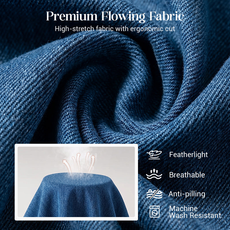 ⏰ Nur noch heute 50% Rabatt! Kostenloser Versand 🧵 Damen Jeans-Set: Ärmelloser Stehkragen-Top & Hose | Lässiger City-Style, bequem & vielseitig für Sommer & Urlaub ✨