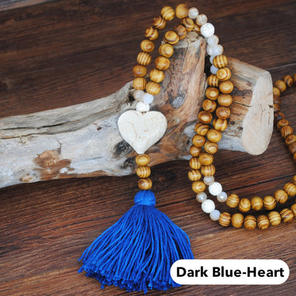 🌼📿Lange Kette für Damen im boho-vintage Stil, Strandurlaub und Alltag