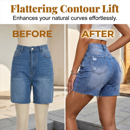 📢📢50 % RABATT !! ⏰Hochdehnbare Jeansshorts mit Rissen