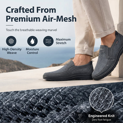 Atmungsaktive Herren-Slipper aus Mesh