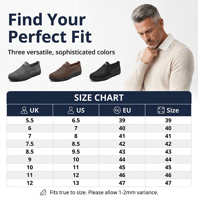 Atmungsaktive Herren-Slipper aus Mesh