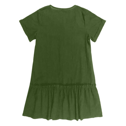 ⌛Zeitlich begrenztes Angebot – Lässiges Kleid aus Baumwoll-Leinen-Mischgewebe