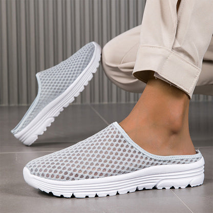 👟 50% Rabatt: Atmungsaktive Mesh-Slipper | Bequem & leicht für Haus, Garten & Sommer ☀️