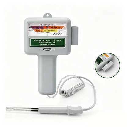 🔬💧 50% RABATT! 2-in-1 Poolwasser pH- & Chlor-Tester – Digitale Messung von pH-Wert & Chlorgehalt – Schnell, wasserdicht & ideal für Swimmingpools, Whirlpools & Spa ✨