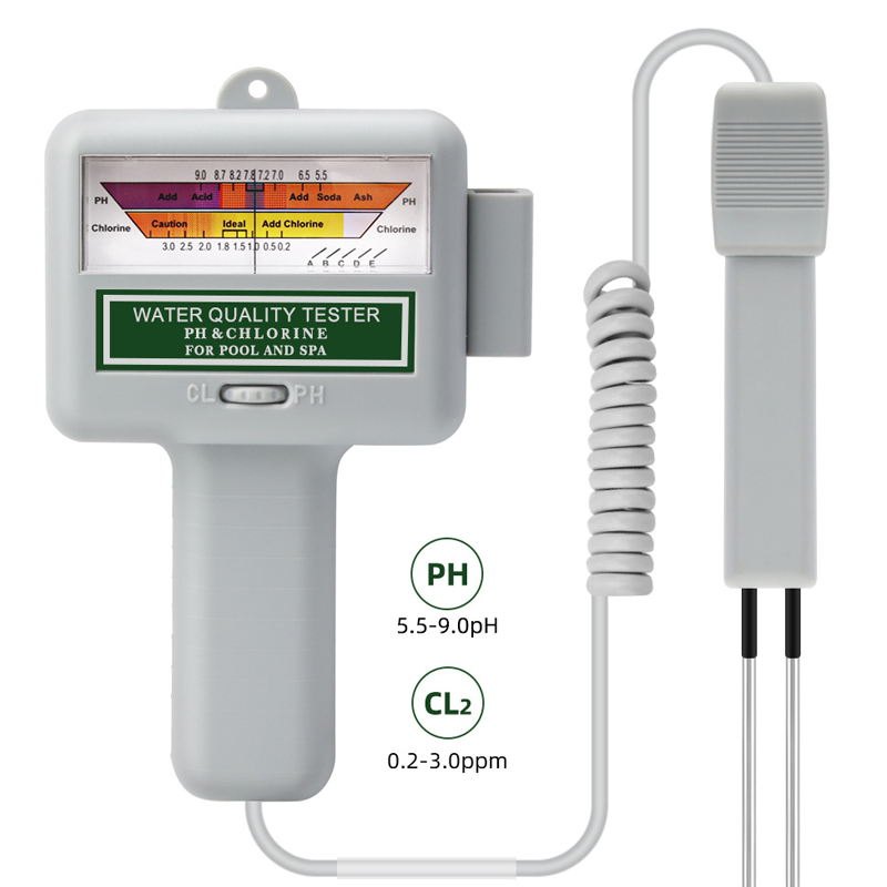🔬💧 50% RABATT! 2-in-1 Poolwasser pH- & Chlor-Tester – Digitale Messung von pH-Wert & Chlorgehalt – Schnell, wasserdicht & ideal für Swimmingpools, Whirlpools & Spa ✨