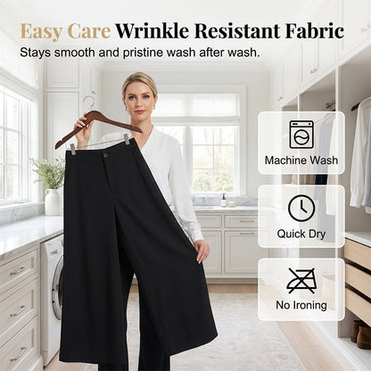 👖☀️Nur kurze Zeit: 50 % Rabatt🍃Damen Bequeme Lockere Palazzo Loungehose